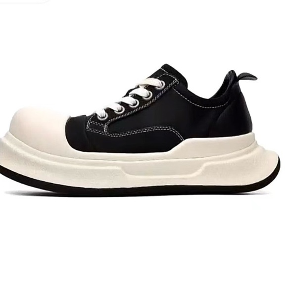 Fashion Unisex Black and White Sneakers size 39 (24.5cm) - Picture 5 of 8